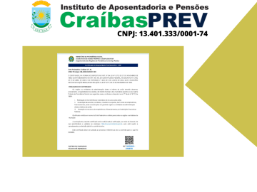 CRAÍBASPREV obtém Certificado de Regularidade Previdenciária. CRAÍBASPREV obtém Certificado de Regularidade Previdenciária.